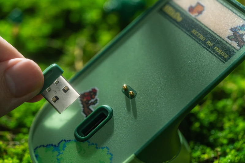 8BitDo Retro R8 Mouse Xbox Forest Ed.