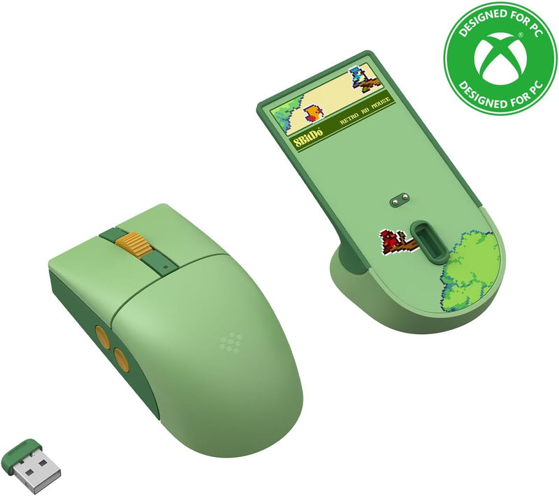 8BitDo Retro R8 Mouse Xbox Forest Ed.