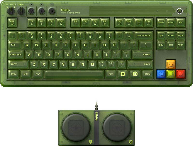 8BitDo Mechanical Keyboard Xbox Forest Ed.