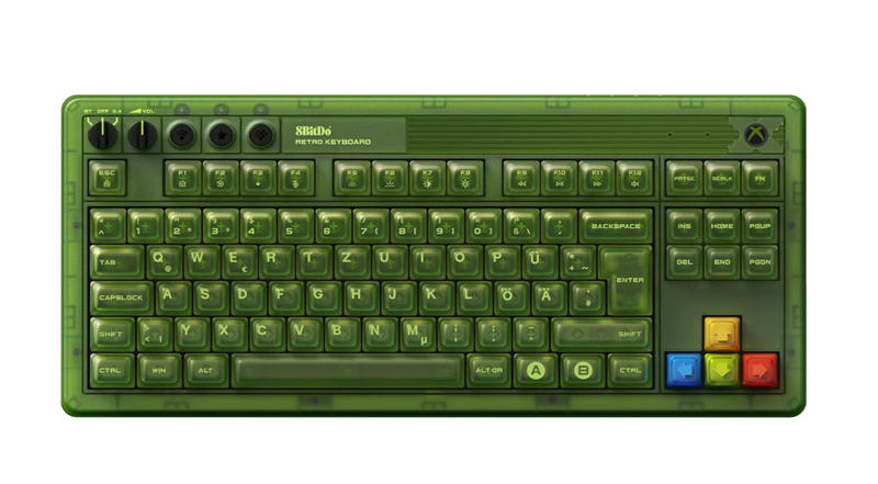 8BitDo Mechanical Keyboard Xbox Ed ISO (QWERTZ)