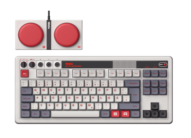 8BitDo Mechanical Keyboard - N Ed. ISO (AZERTY)