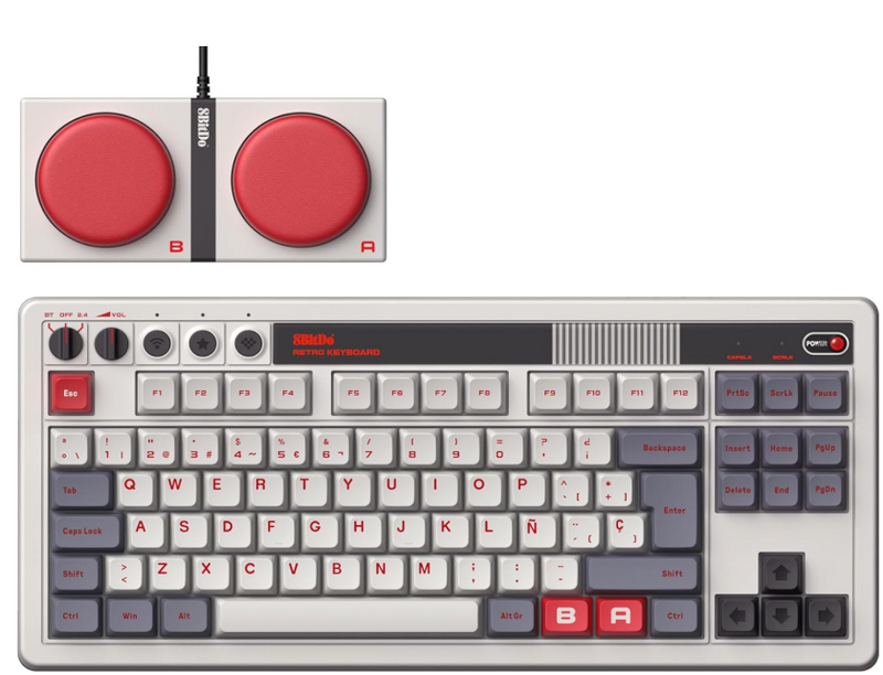 8BitDo Mechanical Keyboard - N Ed. ISO (ES)