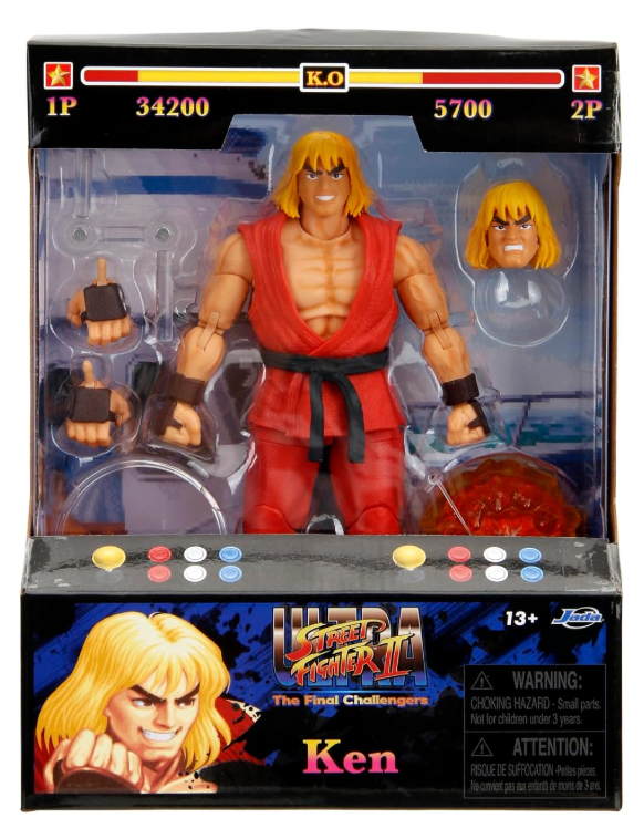 Ultra Street Fighter 2 Action Figure - Ken