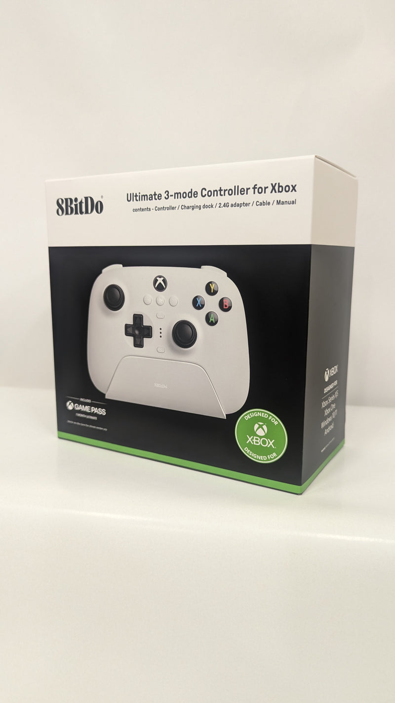 8BitDo Ultimate 3-mode Xbox Gamepad White