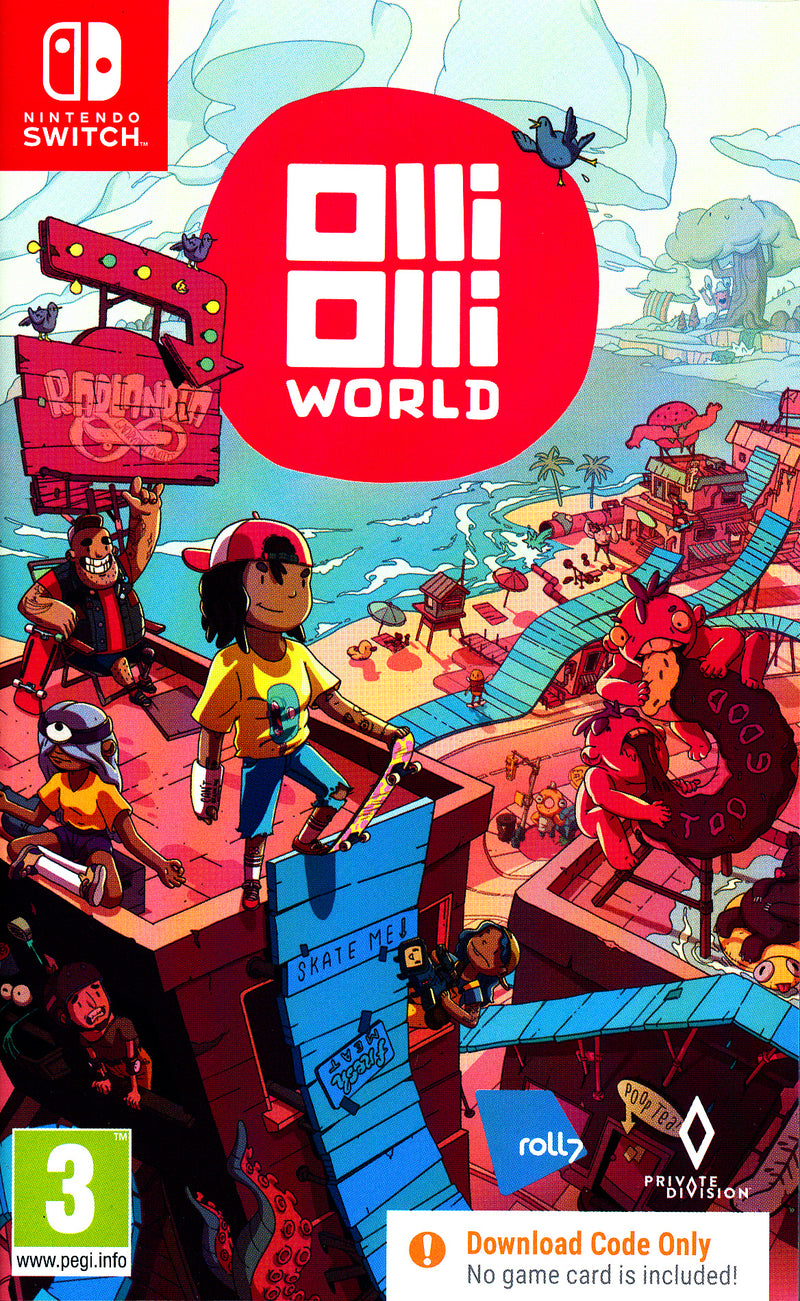 OlliOlli World (Code in a box) NS