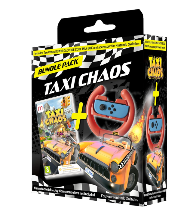 Taxi Chaos Bundle (Inc. Steering Wheel)