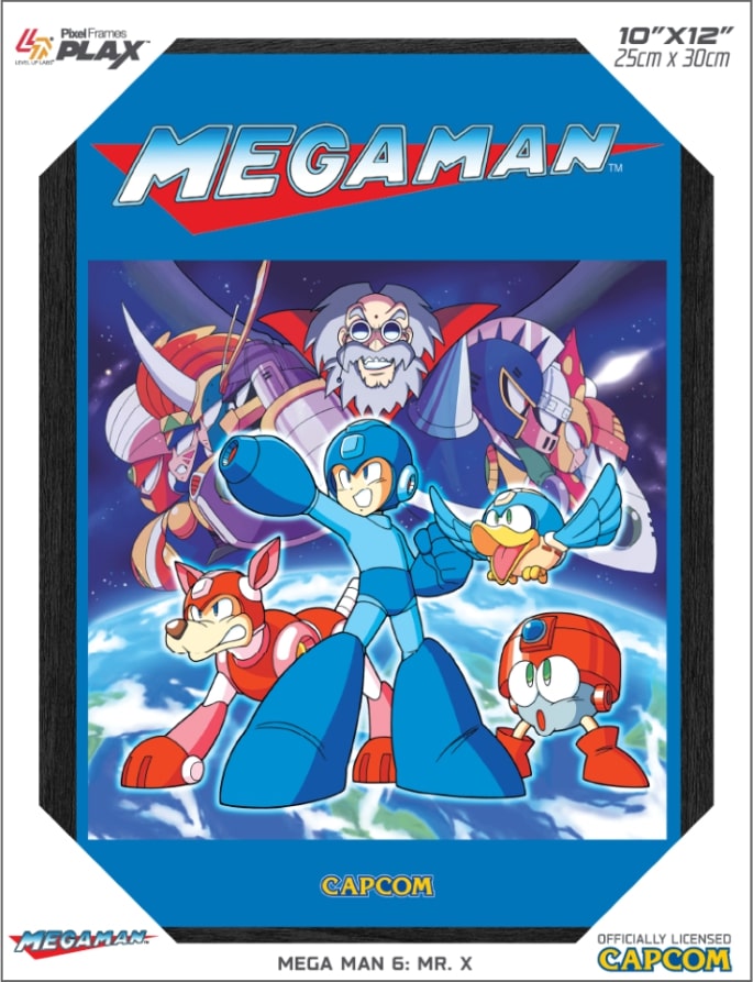 Pixel Frames PLAX Mega Man Mr X