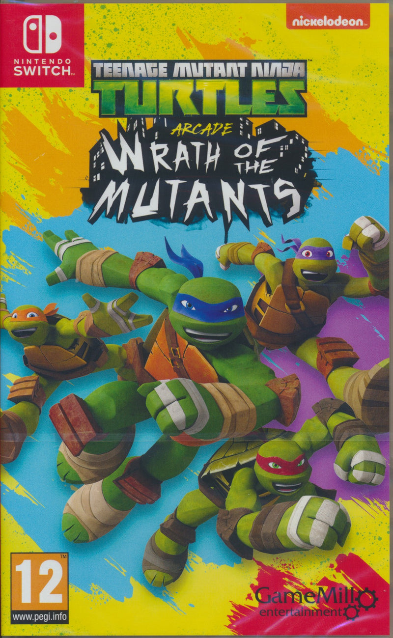 TMNT Arcade Wrath of the Mutants NS