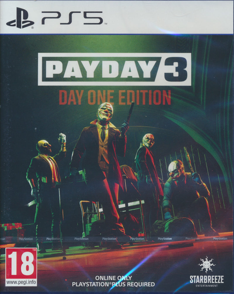 Payday 3 Day One Ed. PS5