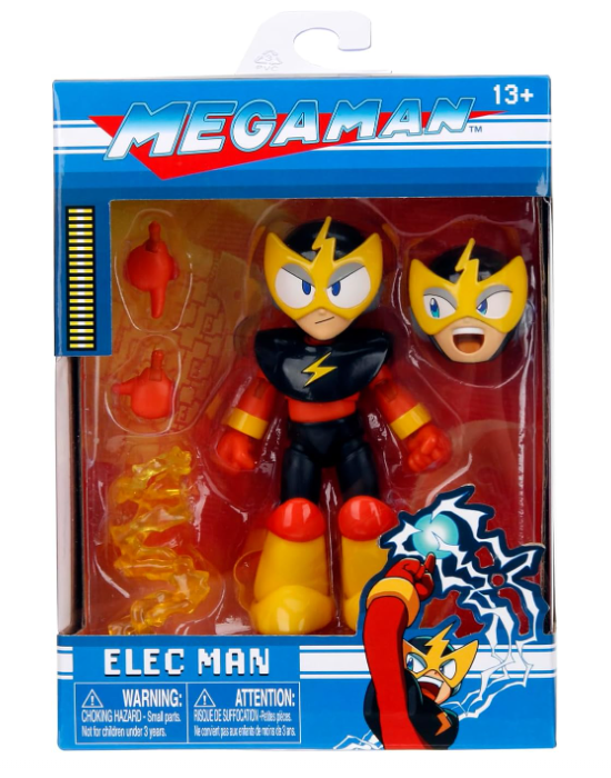 Mega Man Action Figure - Elec Man