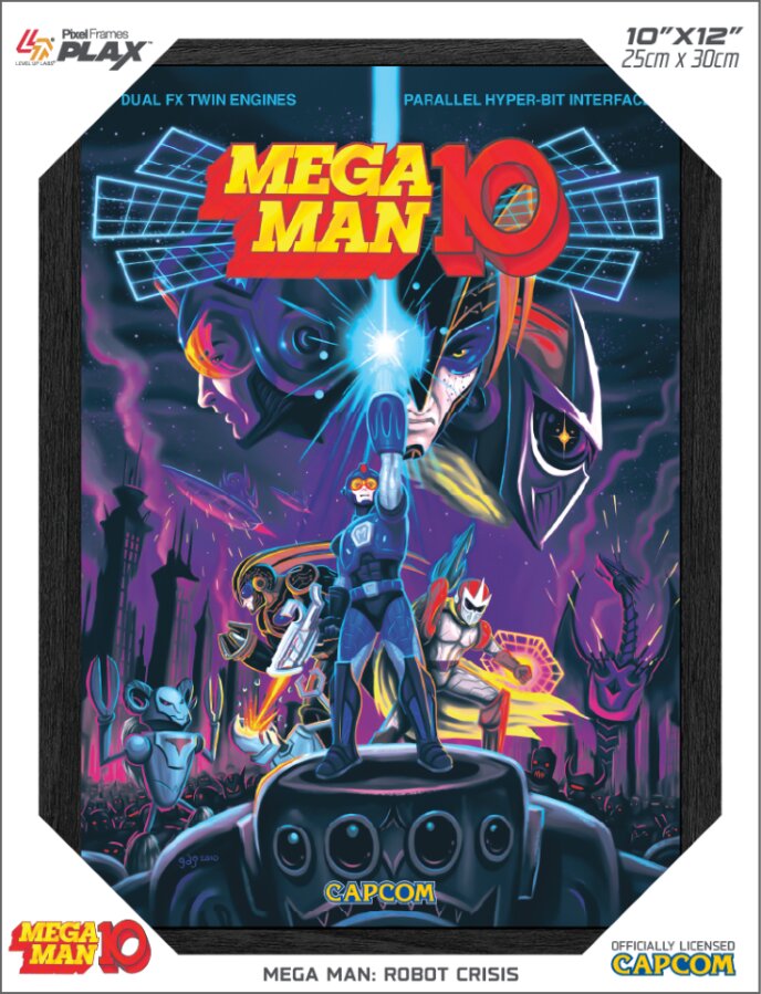 Pixel Frames PLAX Mega Man 10
