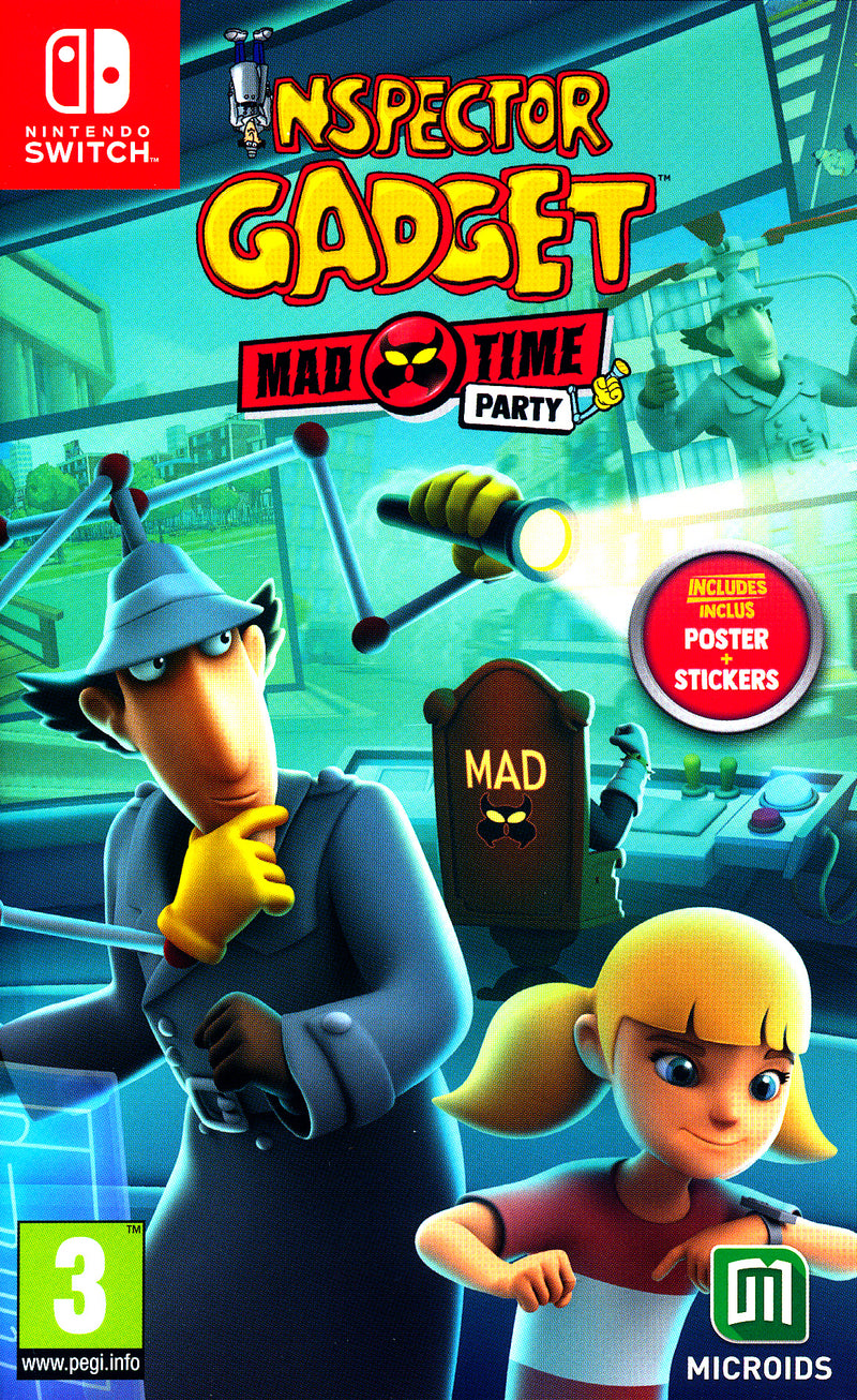 Inspector Gadget Mad Time Party NS