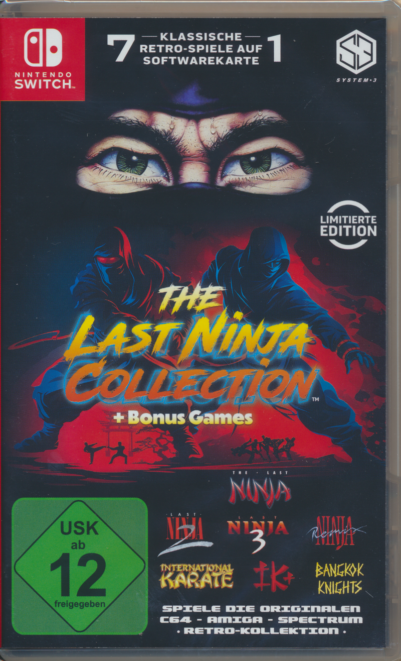 The Last Ninja Collection + Bonus Games USK NS