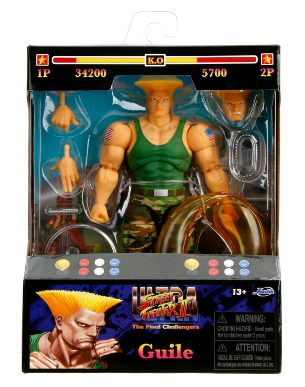 Ultra Street Fighter 2 Action Figure - Guile