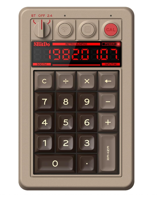 8BitDo Mechanical Numpad C64 Ed.