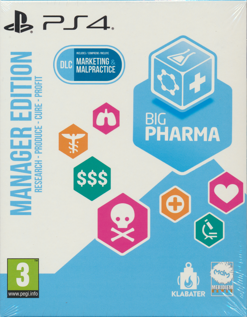 Big Pharma Manager Ed. PS4