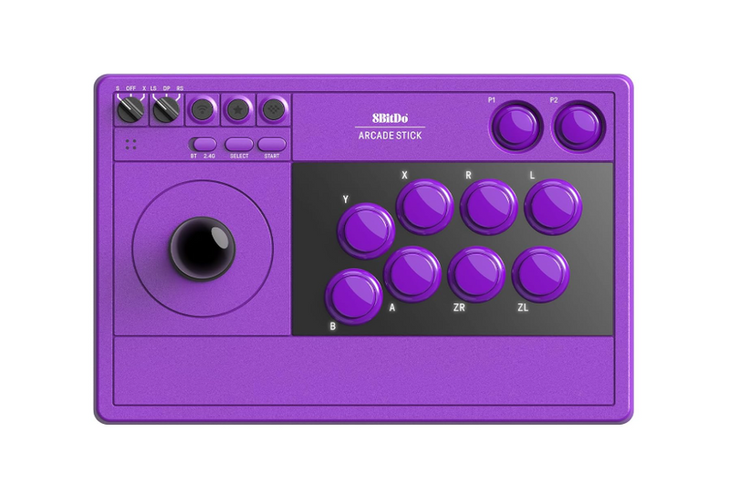 8BitDo Arcade Stick 2.4G PC & NS Purple