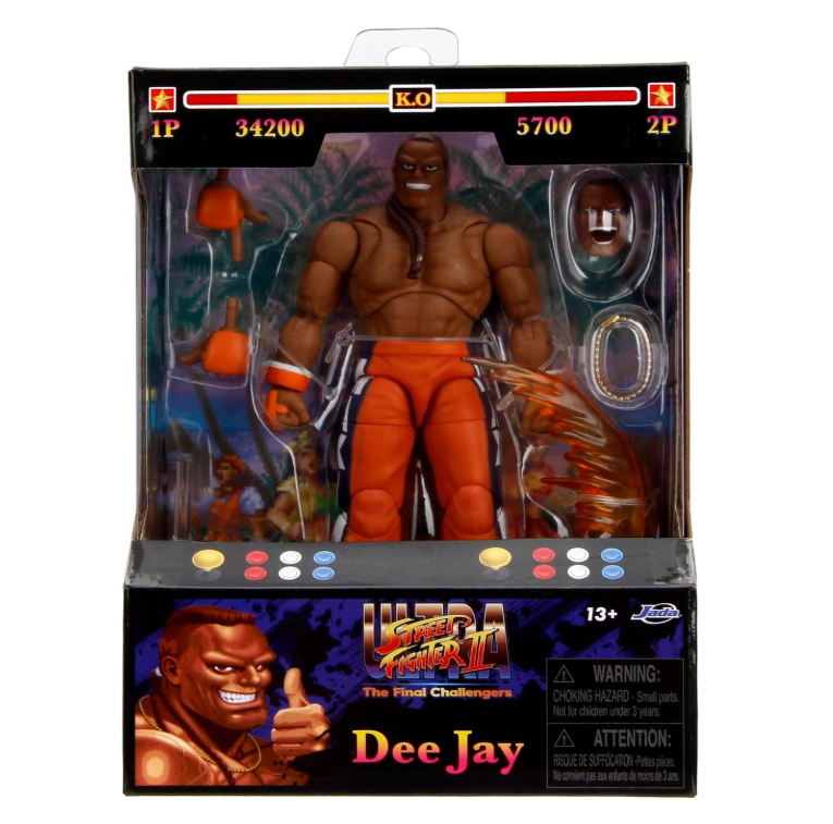 Ultra Street Fighter 2 Action Figure - Dee Jay
