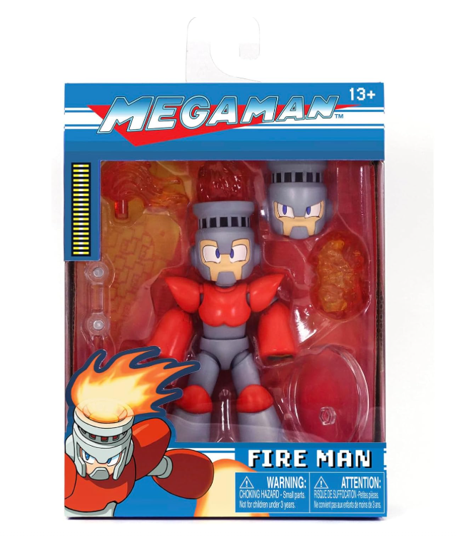 Mega Man Action Figure - Fire Man