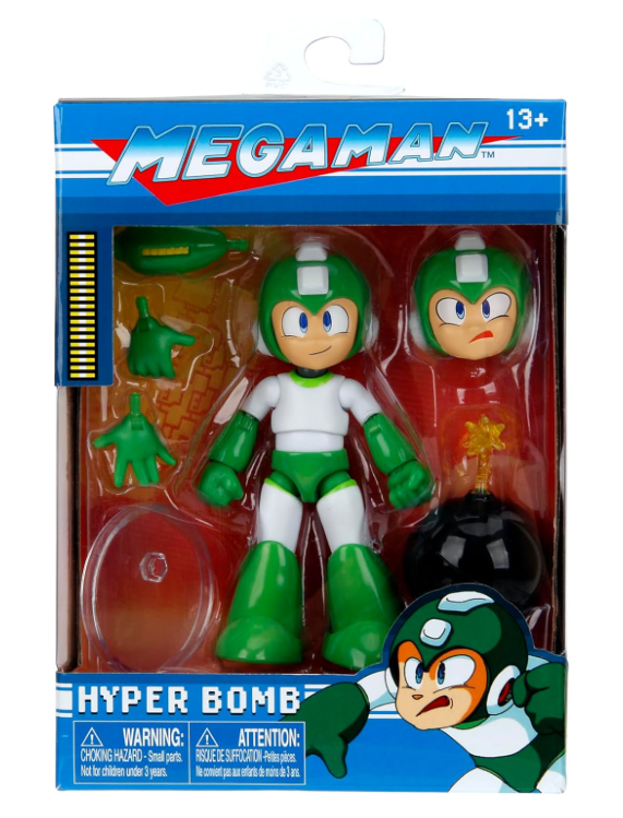 Mega Man Action Figure - Hyper Bomb