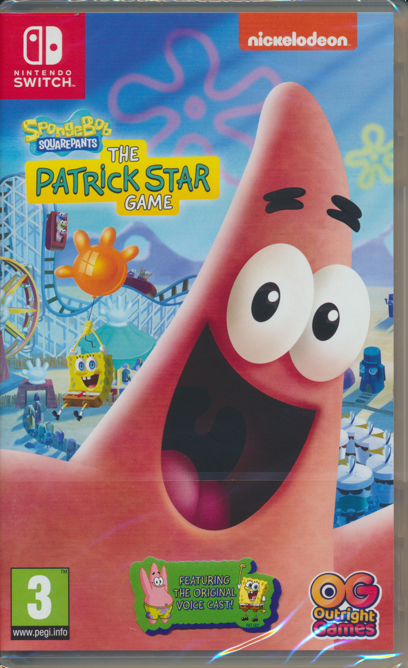 Spongebob The Patrick Star Game NS