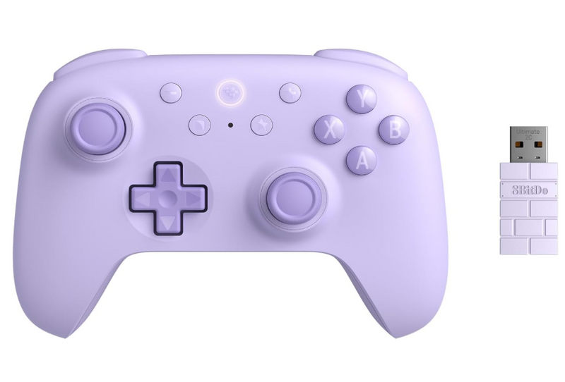 8BitDo Ultimate 2C Wireless Pad Purple