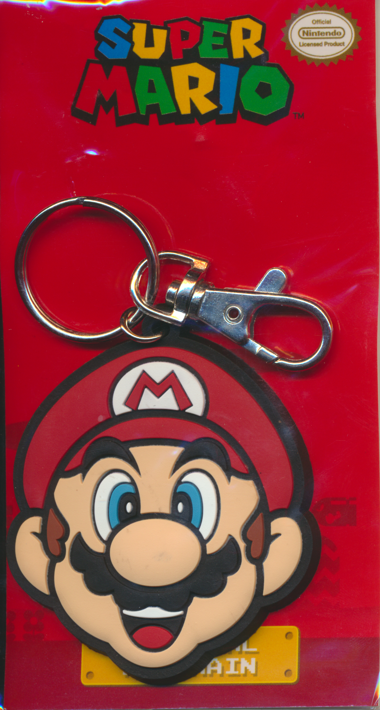 Super Mario - Soft PVC Keychain - Mario