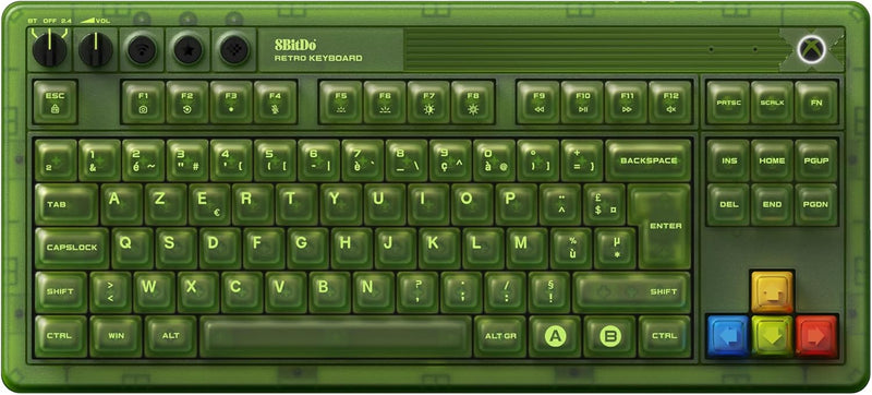8BitDo Mechanical Keyboard Xbox Ed ISO (AZERTY)