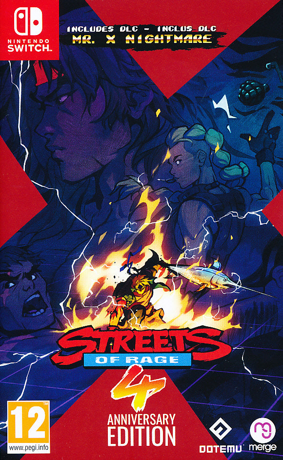 Streets of Rage 4 Anniversary Ed NS