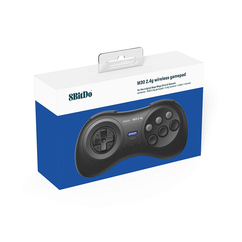 8BitDo M30 2.4G Mega Drive Black