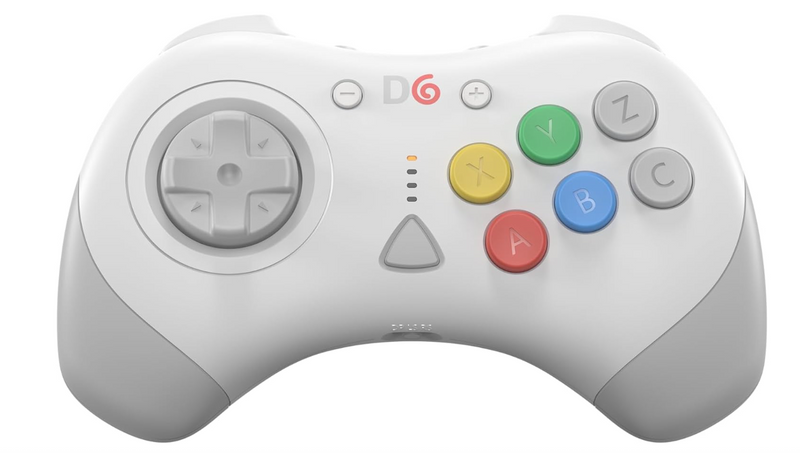 RF D6 Dreamcast Controller White