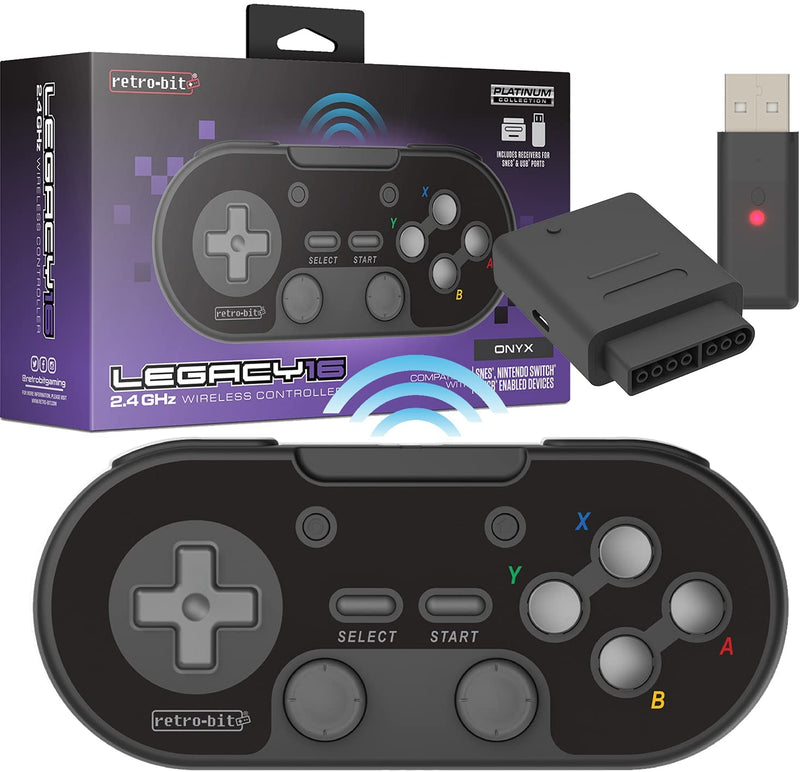 Retro-Bit Legacy 16 Wireless Black