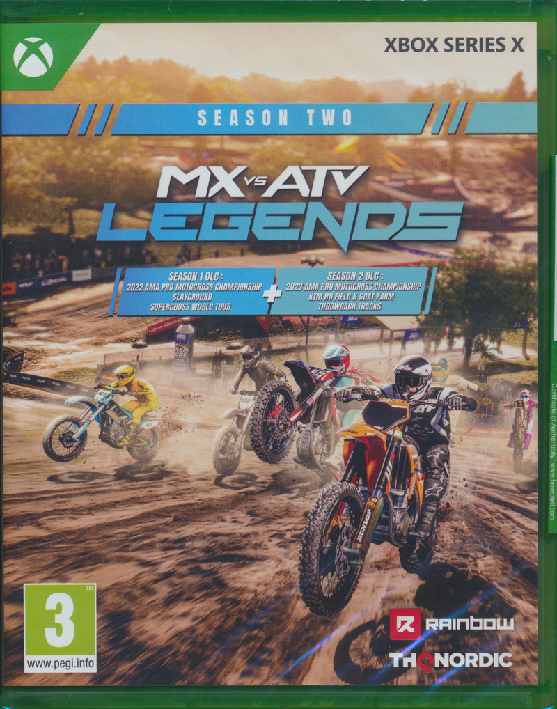 MX vs ATV Legends Season Two XSX