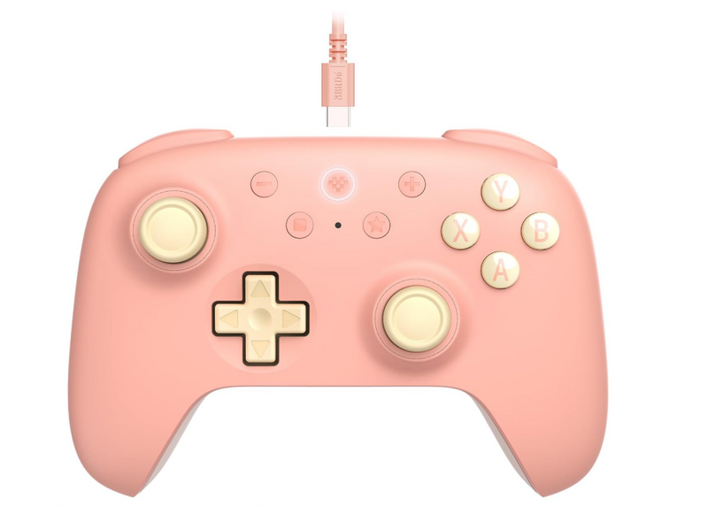 8BitDo Ultimate 2C Wired Pad Peach