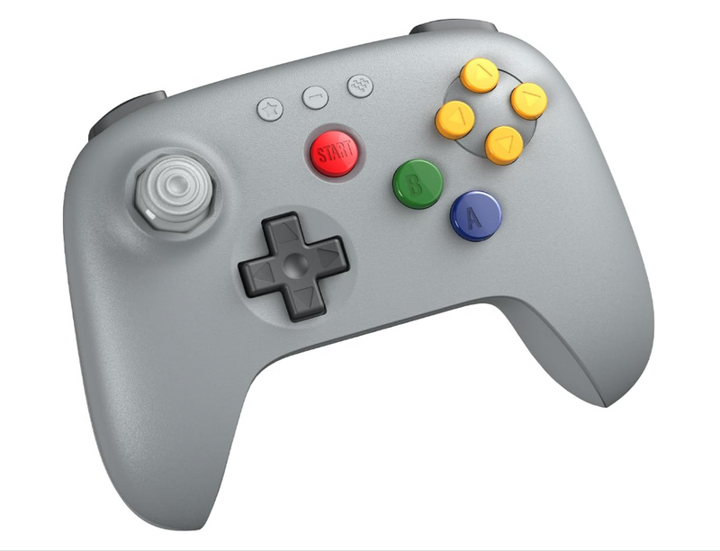 8BitDo 64 Bluetooth Controller Grey