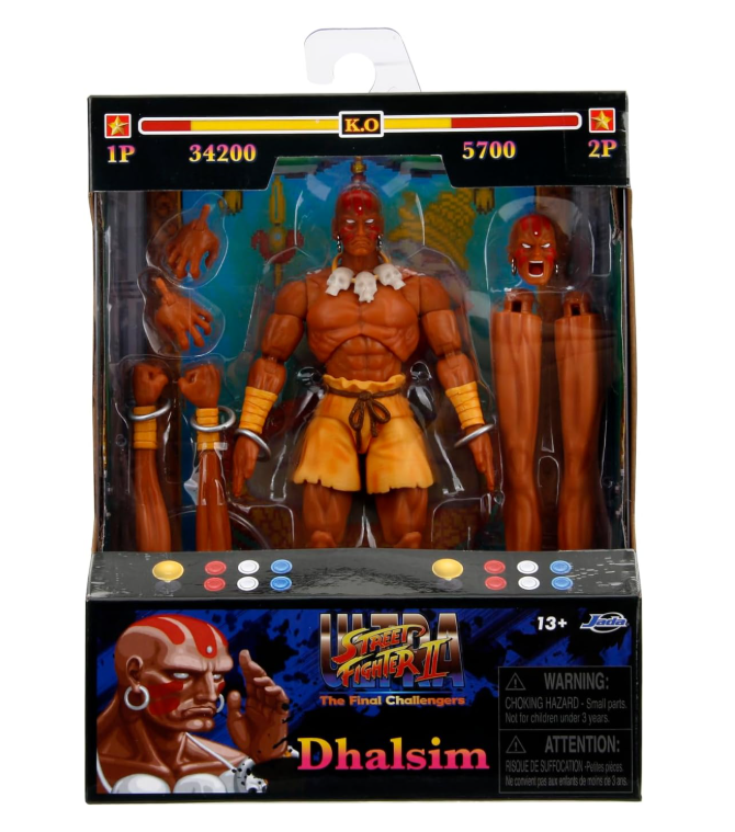 Ultra Street Fighter 2 Action Figure - Dhalsim