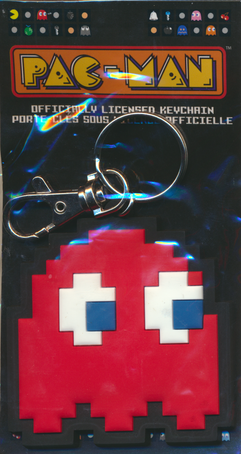 Pac-Man - Soft PVC Keychain – Blinky