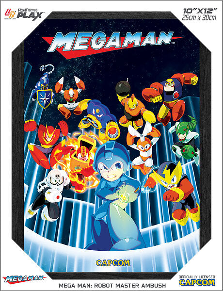Pixel Frames PLAX Mega Man Ambush