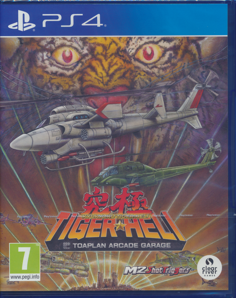 Toaplan AG Kyukyoku Tiger-Heli PS4