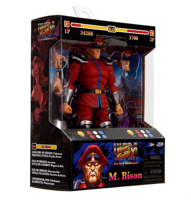 Ultra Street Fighter 2 Action Figure - M. Bison