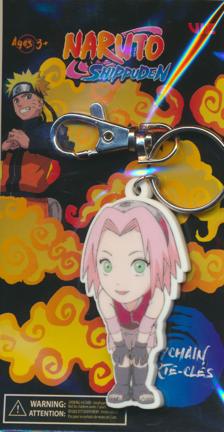 Naruto Shippuden - Soft PVC Keychain - Chibi Sakura