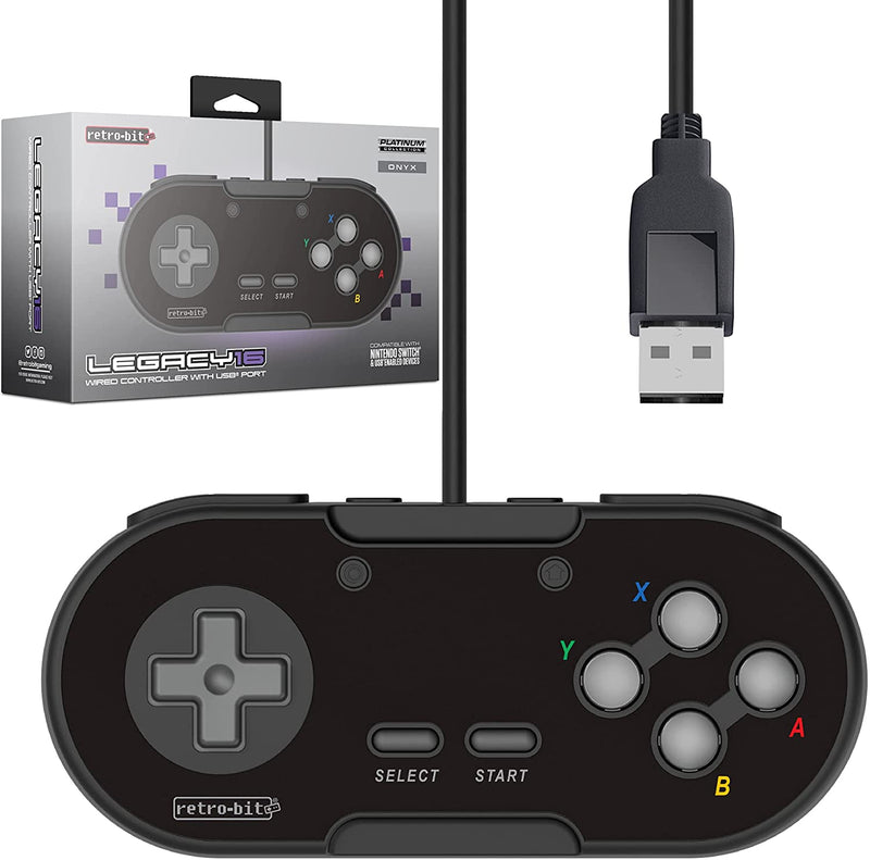 Retro-Bit Legacy 16 USB Pad Black