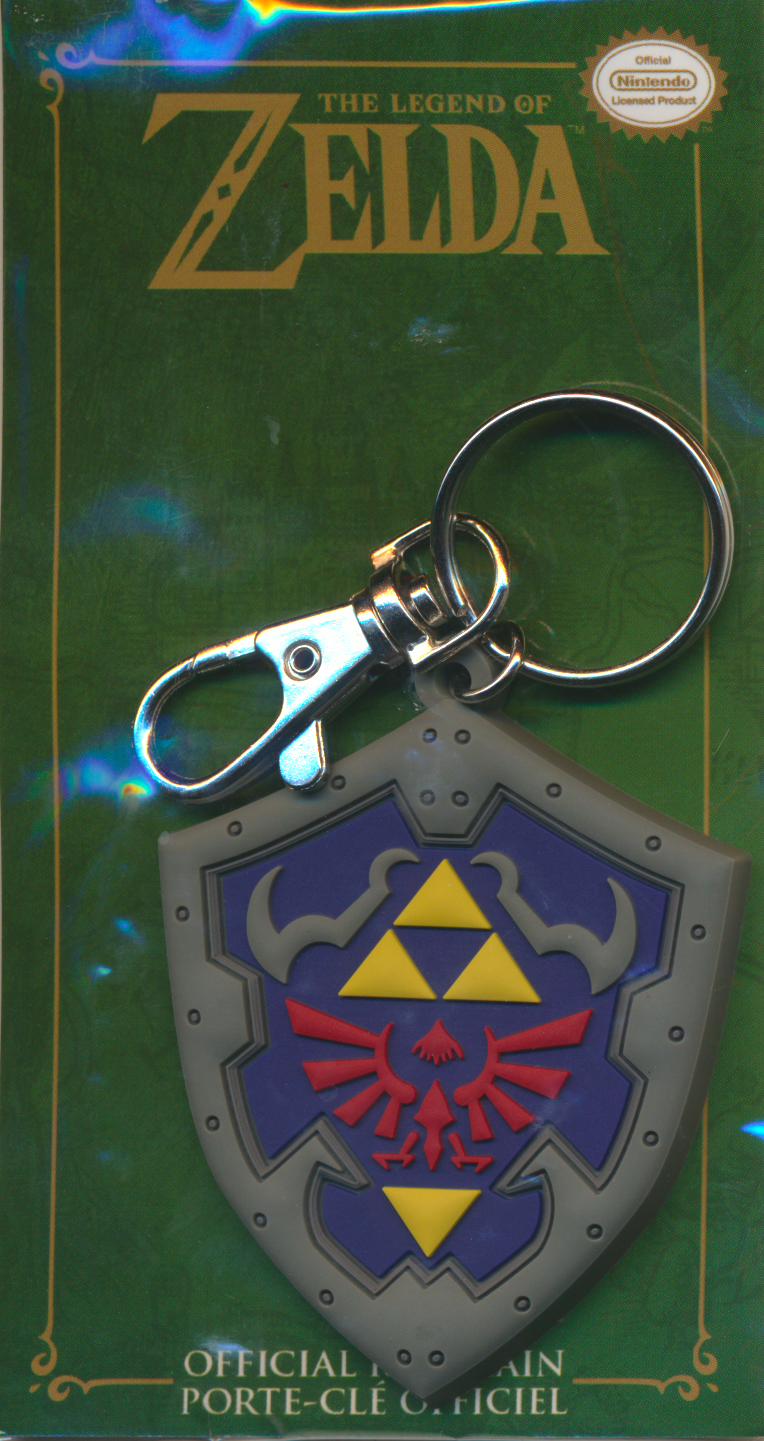 Zelda - Soft PVC Keychain - Hylian Shield