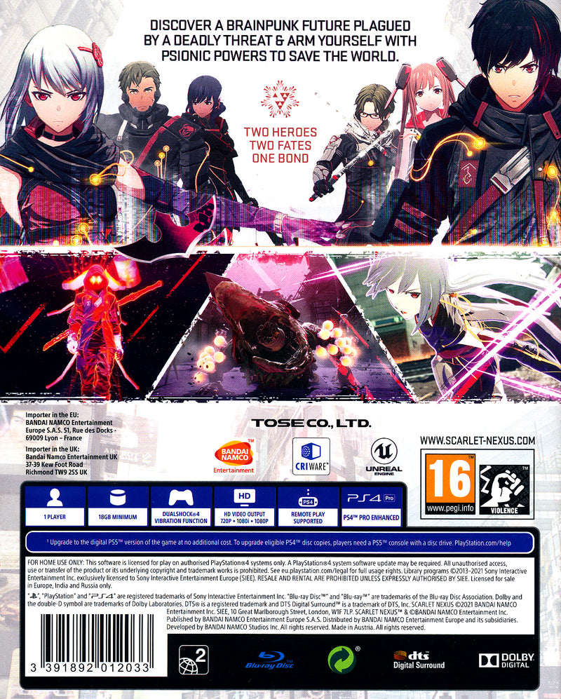 Scarlet Nexus PS4