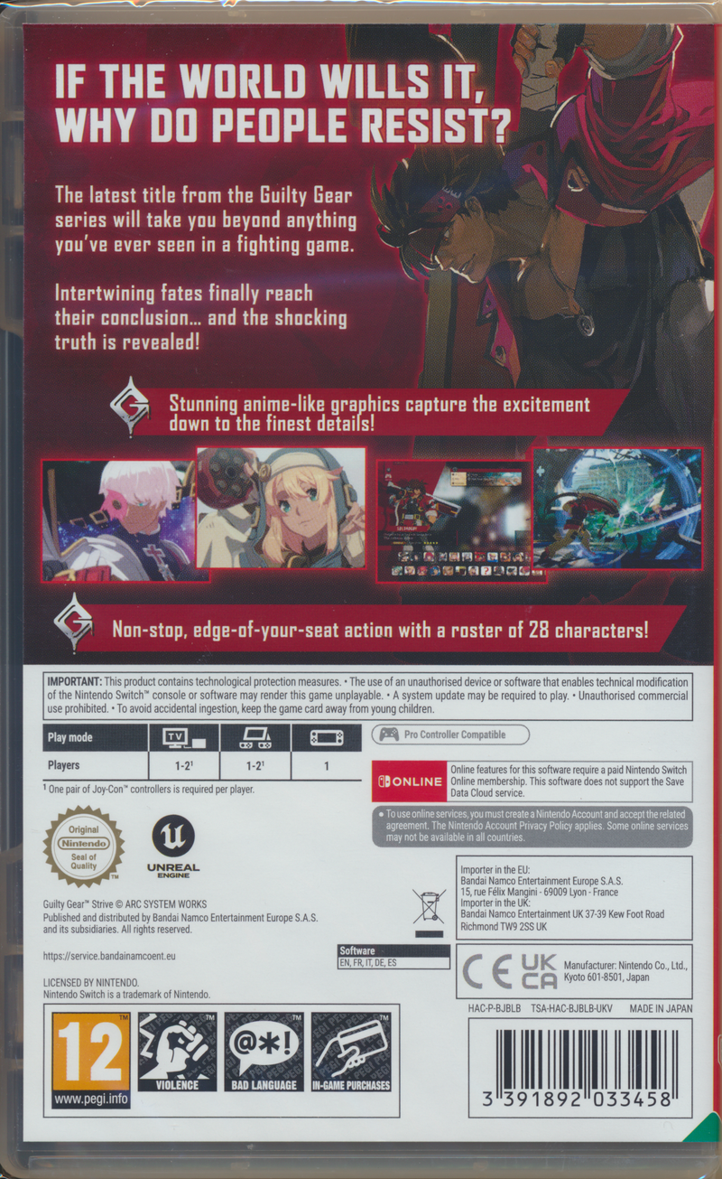 Guilty Gear Strive NS