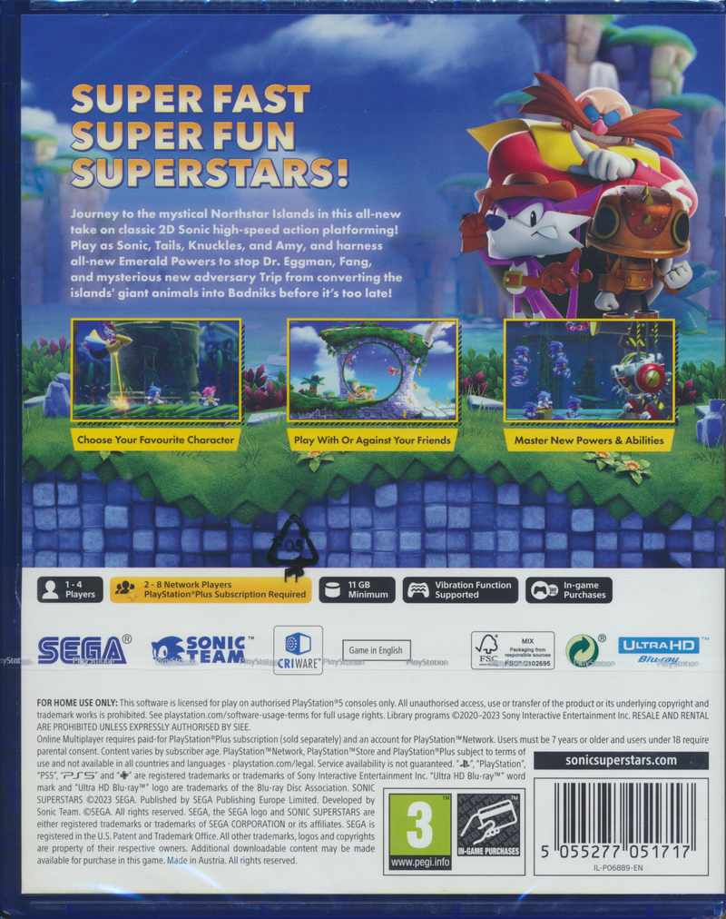 Sonic Superstars PS5