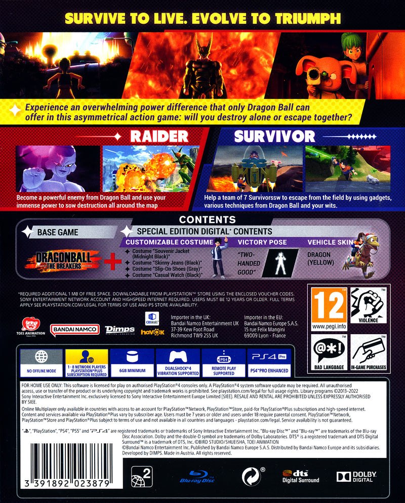 Dragonball Breakers Special Ed. PS4