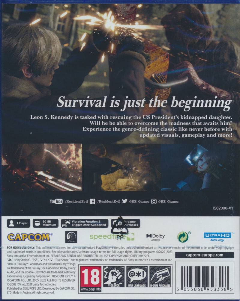 Resident Evil 4 Remake PS5