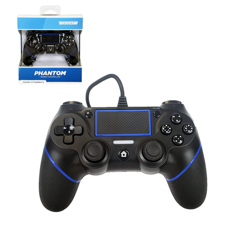 Teknogame Phantom P4 Wired Controller Black
