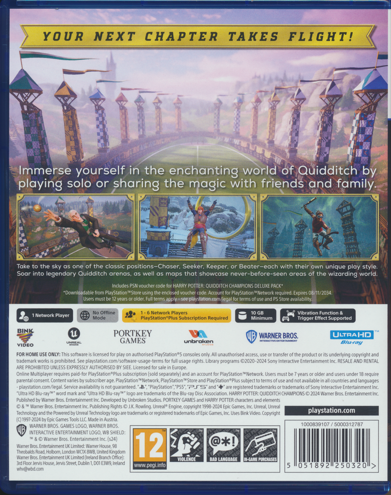 Harry Potter Quidditch Champions Deluxe Ed. PS5